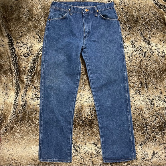 VTG Wrangler Cowboy Cut Original Fit Jeans Size 34x30 - Picture 5 of 6